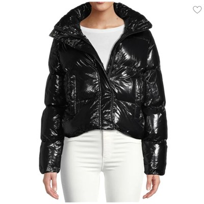 NOIZE Coco Cropped Puffer Jacket