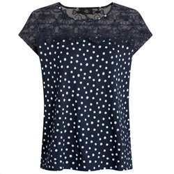 Damen T-Shirt mit Spitze