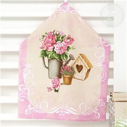 К-т полотенец "Ля Рошель" 50*60 см. - 3 шт. рогожка хлопок 100%