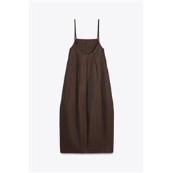 PLEATED VOLUME DRESS