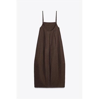 PLEATED VOLUME DRESS