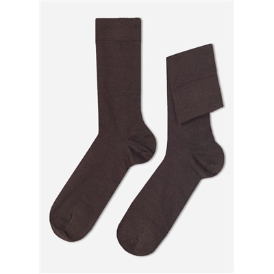 Kurze Herrensocken mit Wolle und Baumwolle