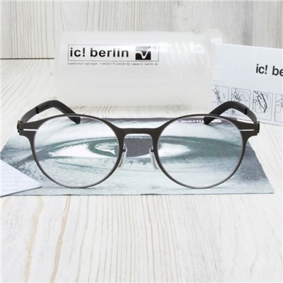 IB00020 - Оправа ic!Berlin Foxweg gun metal + футляр