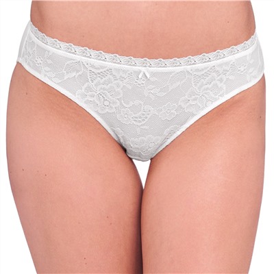 2 Damen Slips mit floraler Spitze