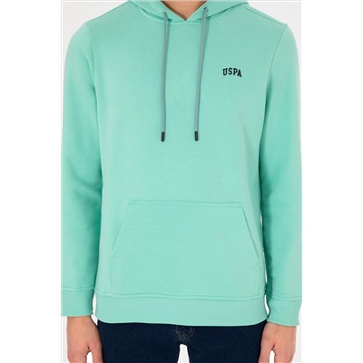 Erkek Mint Basic Sweatshirt
