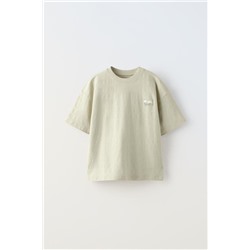 EMBROIDERED STRIPE T-SHIRT