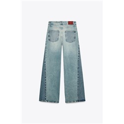 Z1975 WIDE-LEG MID-WAIST JEANS WITH SIDE SEAMS