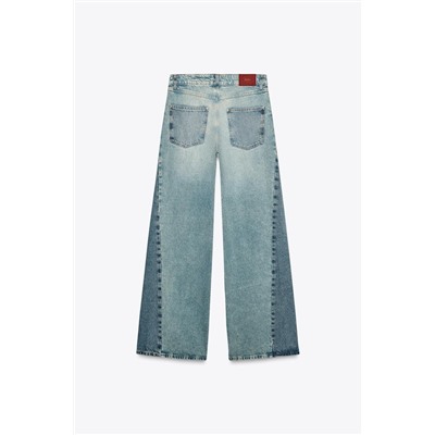 Z1975 WIDE-LEG MID-WAIST JEANS WITH SIDE SEAMS