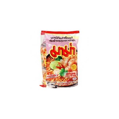 Лапша быстрого приготовления со вкусом креветочного супа Том Ям Shrimp Tom Yum от Mama 10 пачек по 60 гр / Mama Shrimp Tom Yum  Flavour Instant Noodle 10pcs*60g
