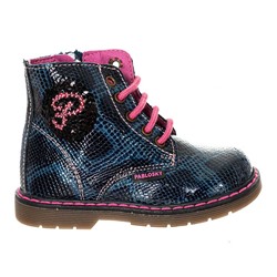Bota piel bebé - azul размер 25