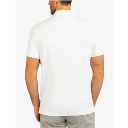 SOLID INTERLOCK POLO SHIRT WITH WOVEN TRIM