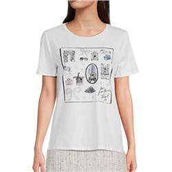 Karl Lagerfeld Paris Whimsy Graphic T-Shirt