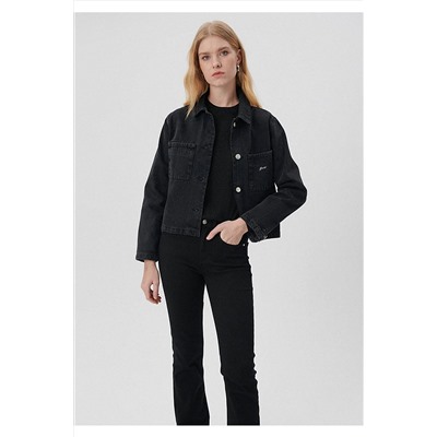 MaviNola Gri Mavi Gold Jean Ceket 1110279-85864