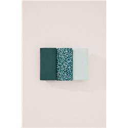 Pack 3 bragas anchas brasileñas microfibra