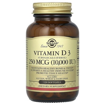 Vitamin D3 120 cap SOLGAR