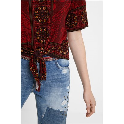 Camiseta lazo boho