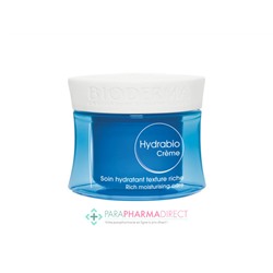 Bioderma Hydrabio Crème Soin Hydratant Texture Riche 50ml