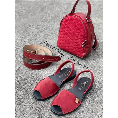 Ab.Zapatos 3106-8 granate+AB.Z · Pelle · mochila 421 (650)+Ab.Zapatos Pelle NAPA (200) BURDEOS АКЦИЯ &##x1f4a5;