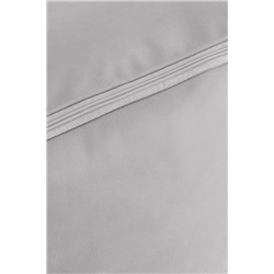 Çiçek Desen Baskılı Hurç - Gri - 52x28x21 cm