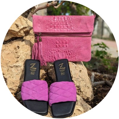 Ab.Zapatos 3420 BENEDETTO+AB.Z · Pelle · 22-07 COCO (280) FUXIA АКЦИЯ