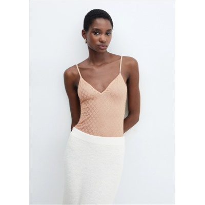 Body tirantes strass