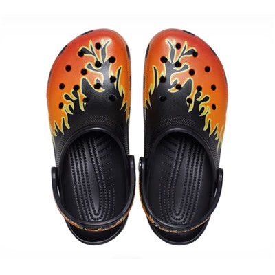 Classic Flames Clog