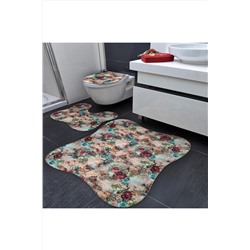BotigaHome Batik Banyo 3'lü Klozet Takımı BH001