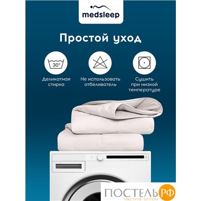 MedSleep SONORA Одеяло 140х200,1пр.,хлопок/вербл.шерсть/микровол.