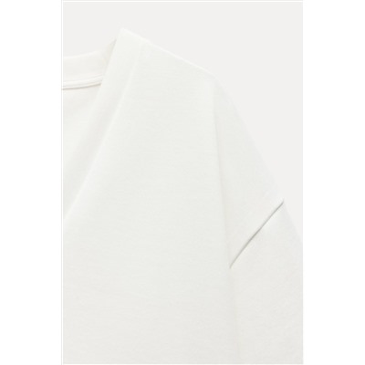 WASHED INTERLOCK T-SHIRT