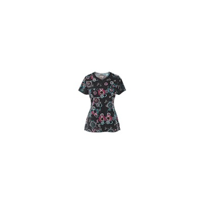 WonderWink Scrubs WonderFLEX Festival Season Print Top