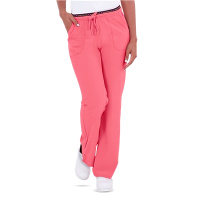 Heartsoul Scrubs STRETCH Break On Through Heart Breaker Low-Rise Drawstring Pant