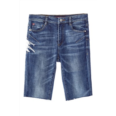 Short vaquero Azul