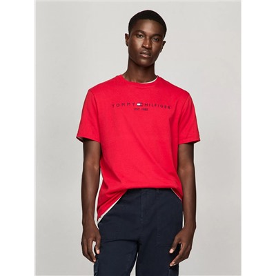 Embroidered Tommy Logo T-Shirt