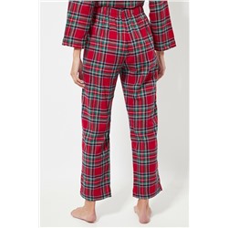 Pantalón de pijama cintura alta - Rojo