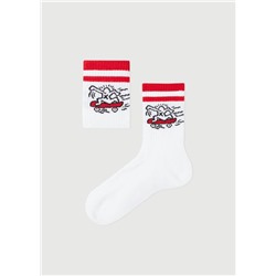 Kurze Sportsocken Keith Haring™ für Kinder