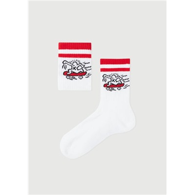 Kurze Sportsocken Keith Haring™ für Kinder