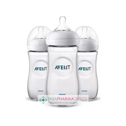 Avent Biberon Natural 6m+ Lot 3x330mlLot  × 3
