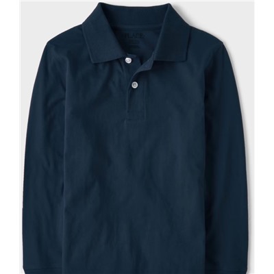 Boys Uniform Soft Jersey Polo