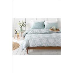 English Home Shabby Rose Krep Tek Kişilik Nevresim Takımı 160x220 Cm Seledon TYC00147573722