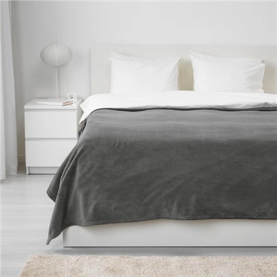 TRATTVIVA Tagesdecke, grau, 230x250 cm