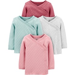 4-Pack Side-Snap Tees