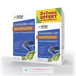 ArkoPharma Chondro-Aid 100% Articulation 3 mois 120 + 60 gélules OFFERTES