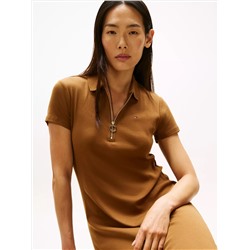 Zip Polo Dress