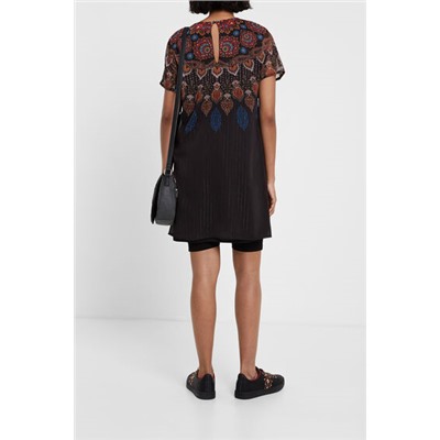 Vestido corto mandala
