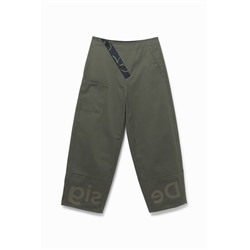 Pantalón culotte cropped