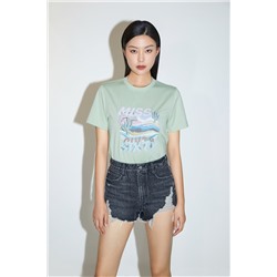 Camiseta Verde claro