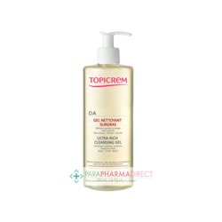 Topicrem DA Gel Nettoyant Surgras Peaux Atopiques 500ml