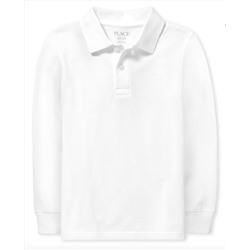 The Children’s Place Boys Uniform Pique Polo - White