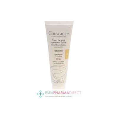 Avène Couvrance Fond de Teint Correcteur Fluide 1.0 Porcelaine 30ml