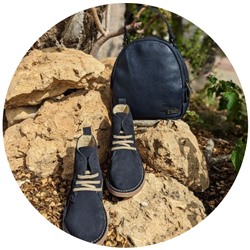 Ab. Zapatos 1619/2 New R · ANTRACITA+Pelle · mochila NAPA (630) Marino АКЦИЯ